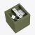 Plafon QUAD Beton zielona oliwka SL.1845 - Sollux