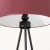 Lampa podłogowa NEVIA burgund SL.1856 - Sollux