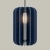 Lampa wisząca MULA 27 granatowa SL.1859 - Sollux