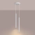 Lampa wisząca ARCHE 2P biała SL.1866 - Sollux
