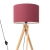 Lampa podłogowa NATT burgund SL.1907 - Sollux