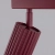 Plafon KARBON 6L burgund SL.1925 - Sollux