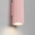 Kinkiet aluminiowy różowy regulowany 20cm KARBON 20 SL.1939 - Sollux Lighting