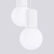 Lampa wisząca HALO 2P biała SL.1971 - Sollux
