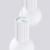 Lampa wisząca HALO 2P biała SL.1971 - Sollux