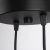 Lampa wisząca HALO 2P czarna SL.1972 - Sollux