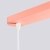 Lampa wisząca HALO 2L brzoskwiniowa SL.1990 - Sollux