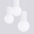 Lampa wisząca HALO 3L biała SL.1991 - Sollux