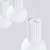 Lampa wisząca HALO 3L biała SL.1991 - Sollux