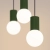 Lampa wisząca HALO 3L zielona oliwka SL.1994 - Sollux