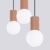 Lampa wisząca HALO 3L mocca SL.1996 - Sollux