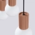 Lampa wisząca HALO 3L mocca SL.1996 - Sollux