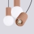 Lampa wisząca HALO 3L mocca SL.1996 - Sollux