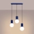 Lampa wisząca HALO 3L ultramaryna SL.1997 - Sollux