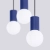 Lampa wisząca HALO 3L ultramaryna SL.1997 - Sollux