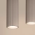 Lampa wisząca KARBON 4L taupe SL.2007 - Sollux