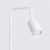 Lampa podłogowa aluminiowa biała 118cm z serii KARBON SL.2013 - Sollux Lighting