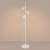 Lampa podłogowa aluminiowa biała 3-punktowa KARBON 3 SL.2014 - Sollux Lighting