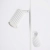 Lampa podłogowa aluminiowa biała 3-punktowa KARBON 3 SL.2014 - Sollux Lighting