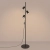 Lampa podłogowa aluminiowa czarna 3-punktowa KARBON 3 z serii KARBON SL.2016 - Sollux Lighting