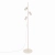 Lampa podłogowa aluminiowa beżowa 3-punktowa KARBON 3 SL.2018 - Sollux Lighting