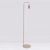 Lampa podłogowa aluminiowa taupe regulowana 160cm z serii KARBON SL.2019 - Sollux Lighting