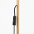 Lampa podłogowa aluminiowa złota wysoka 118cm z serii KARBON SL.2021 - Sollux Lighting