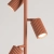 Lampa podłogowa aluminiowa czerwona 3-punktowa KARBON 3 z serii KARBON SL.2024 - Sollux Lighting