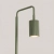 Lampa podłogowa aluminiowa zielona oliwka 160cm KARBON 1 SL.2025 - Sollux Lighting