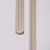 Lampa wisząca ARCHE 2P taupe SL.2037 - Sollux