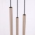 Lampa wisząca ARCHE 3P taupe SL.2038 - Sollux