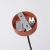 Lampa wisząca ARCHE 1 ochra czerwona SL.2039 - Sollux