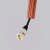 Lampa wisząca ARCHE 1 ochra czerwona SL.2039 - Sollux