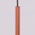 Lampa wisząca ARCHE 2P ochra czerwona SL.2040 - Sollux