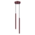 Lampa wisząca ARCHE 2P burgund SL.2043 - Sollux