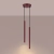 Lampa wisząca ARCHE 2P burgund SL.2043 - Sollux