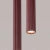 Lampa wisząca ARCHE 2P burgund SL.2043 - Sollux