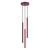 Lampa wisząca ARCHE 3P burgund SL.2044 - Sollux