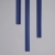 Lampa wisząca ARCHE 3P ultramaryna SL.2047 - Sollux