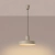 Lampa wisząca stalowa taupe 35cm 1-punktowa BILO SL.2051 - Sollux Lighting