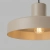 Lampa wisząca stalowa taupe 35cm 1-punktowa BILO SL.2051 - Sollux Lighting