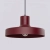 Lampa wisząca stalowa burgundowa 35cm 1-punktowa z serii BILO SL.2052 - Sollux Lighting
