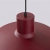 Lampa wisząca stalowa burgundowa 35cm 1-punktowa z serii BILO SL.2052 - Sollux Lighting