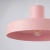 Lampa wisząca stalowa różowa kula 35cm BILO SL.2054 - Sollux Lighting
