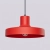 Lampa wisząca stalowa czerwona kula 35cm BILO SL.2057 - Sollux Lighting