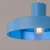 Lampa wisząca stalowa błękitna kula 35cm z serii BILO SL.2059 - Sollux Lighting