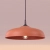 Lampa wisząca GINA ochra czerwona SL.2062 - Sollux