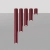 Plafon LAGOS 10 burgund SL.2069 - Sollux