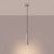 Lampa wisząca LAGOS 1 taupe SL.2078 - Sollux