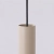 Lampa wisząca LAGOS 1 taupe SL.2078 - Sollux